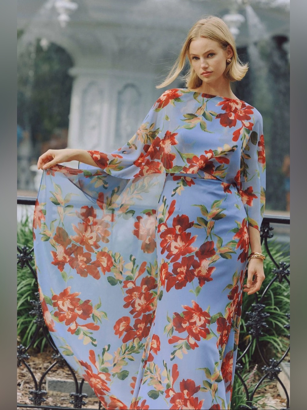Hutch Aveille Cape Dress (New, sealed in bag)